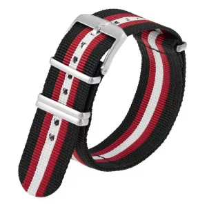 Black|Red|White 23mm Nylon strap for Webbing Strap, 4 loops