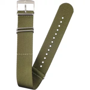 Green 24mm Nylon strap for Webbing Strap, 4 loops
