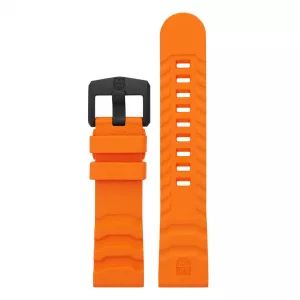 Orange EPDM Strap, 24mm, FPX.3800.35B.K