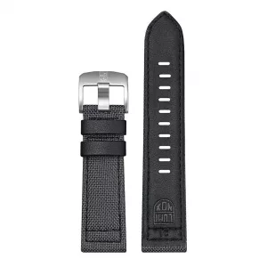 Black Corduara Strap 24mm, FEX.2402.80Q.K