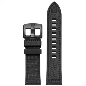 Black Rubber Watch Strap, 23 mm , FPX.2301.20B.K