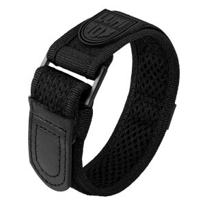 Velcro Watch Strap Black, 23 mm